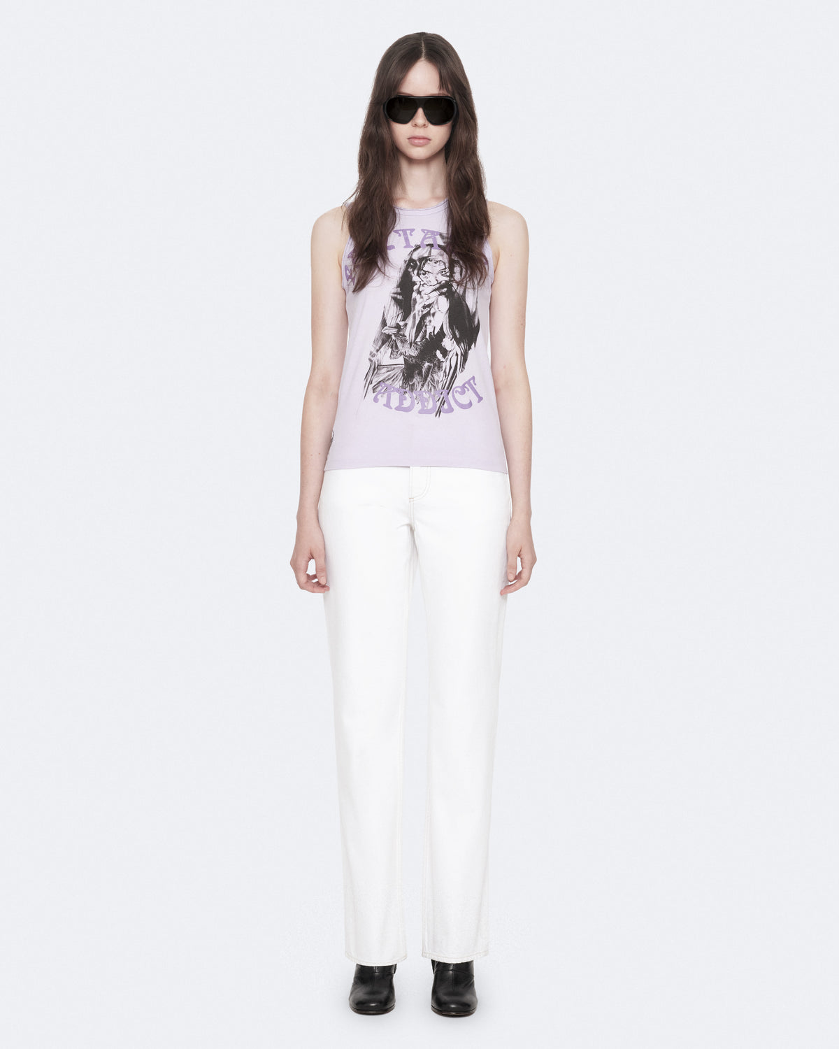 White Smoke ג'ינס ארוך לנשים Rue - Bootcut Fit ALLSAINTS