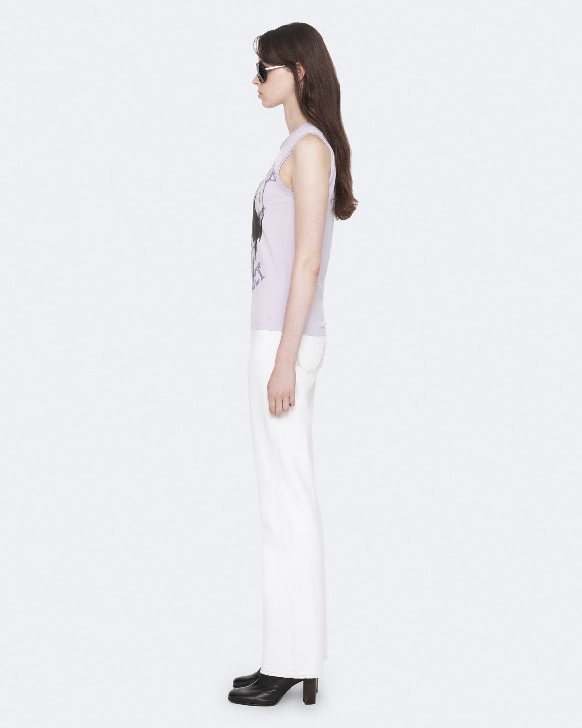 White Smoke ג'ינס ארוך לנשים Rue - Bootcut Fit ALLSAINTS