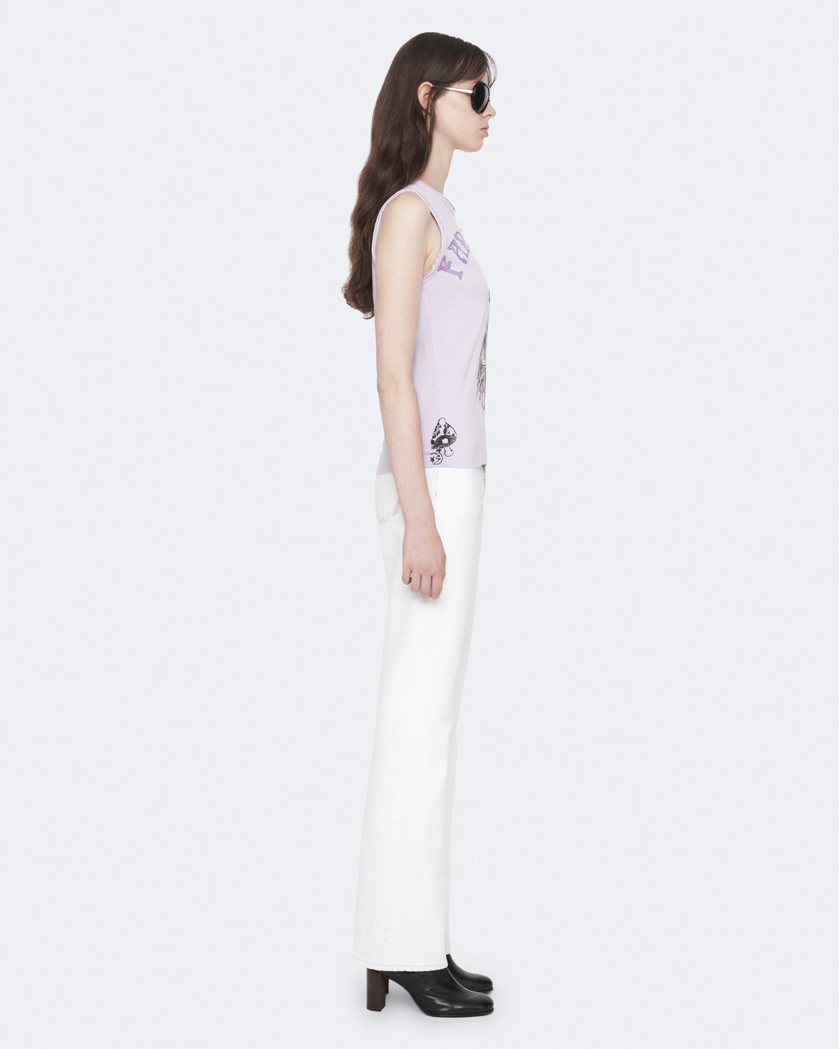 White Smoke ג'ינס ארוך לנשים Rue - Bootcut Fit ALLSAINTS