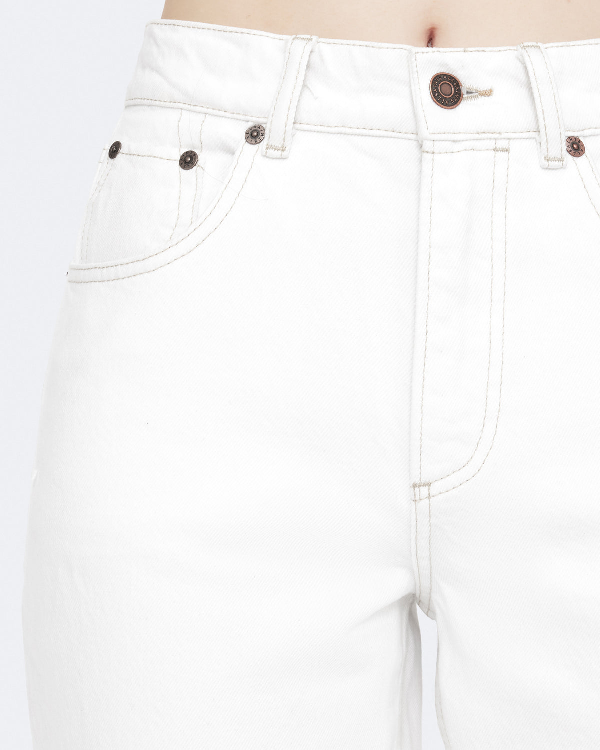 White Smoke ג'ינס ארוך לנשים Rue - Bootcut Fit ALLSAINTS
