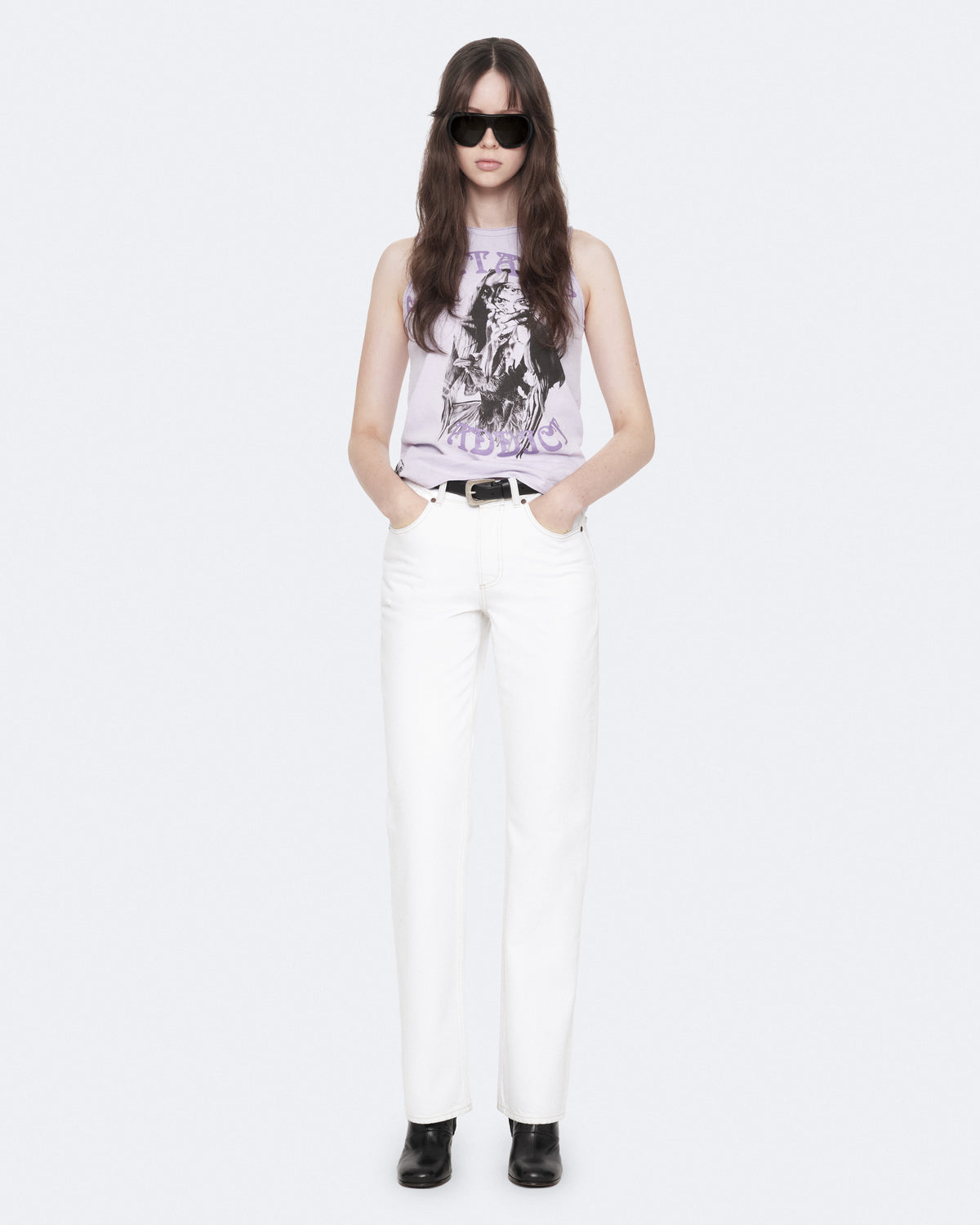 White Smoke ג'ינס ארוך לנשים Rue - Bootcut Fit ALLSAINTS