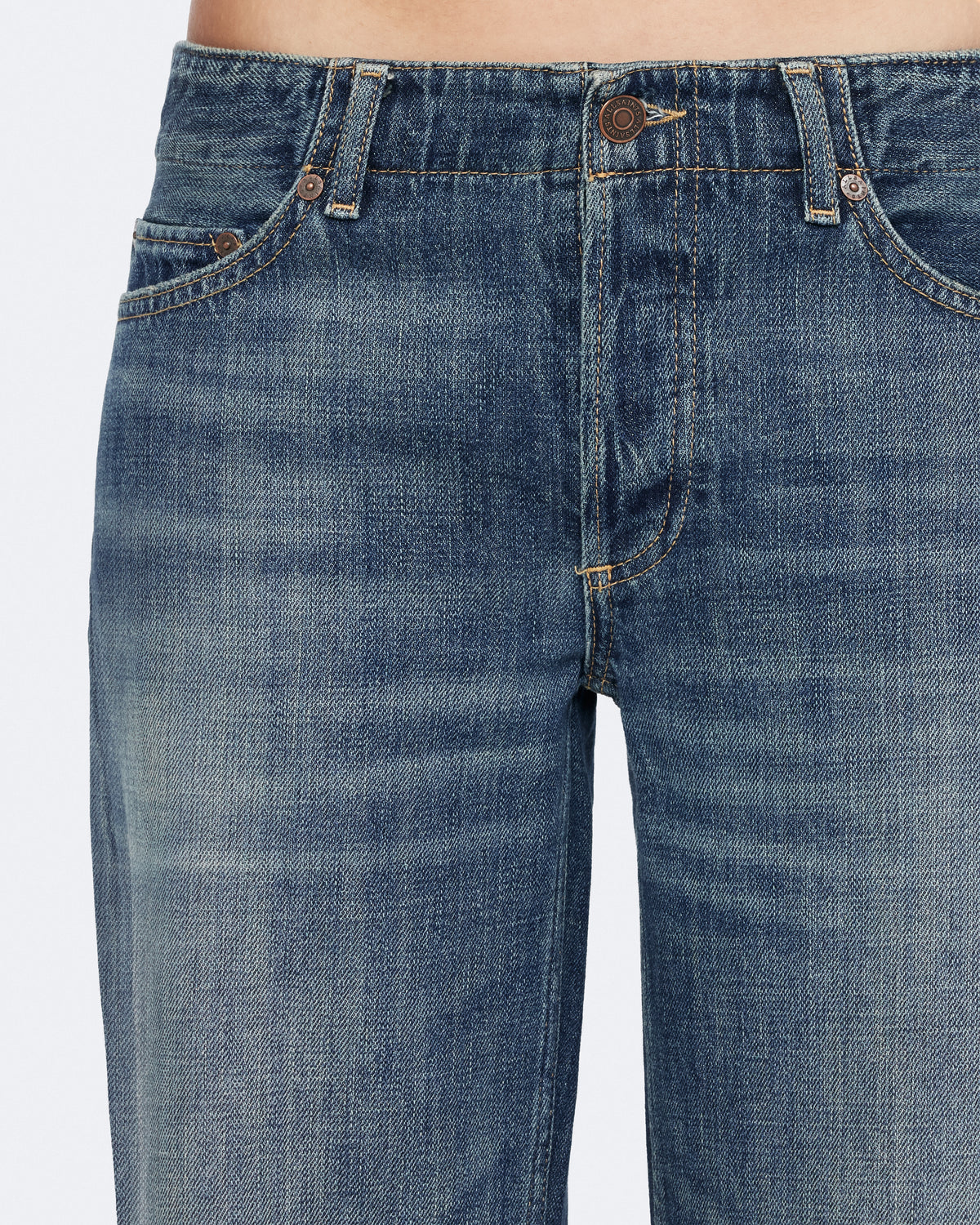Dark Slate Gray ג'ינס ארוך לנשים Nico - Wide Leg Fit ALLSAINTS