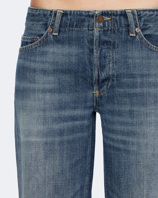 Dark Slate Gray ג'ינס ארוך לנשים Nico - Wide Leg Fit ALLSAINTS