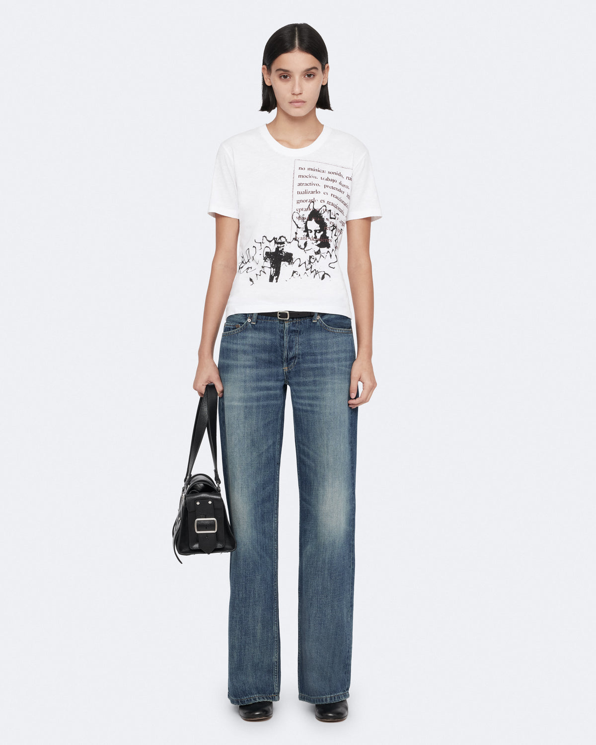 Lavender ג'ינס ארוך לנשים Nico - Wide Leg Fit ALLSAINTS