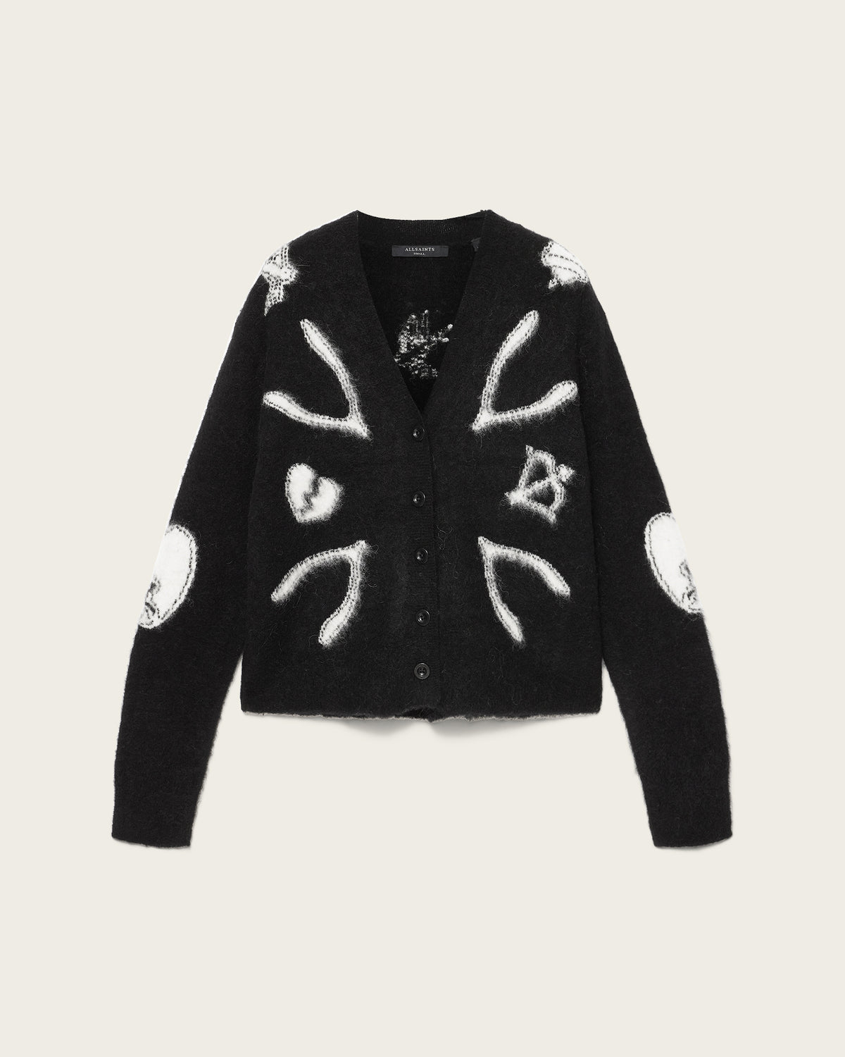 Black סוודר לנשים Charm ALLSAINTS