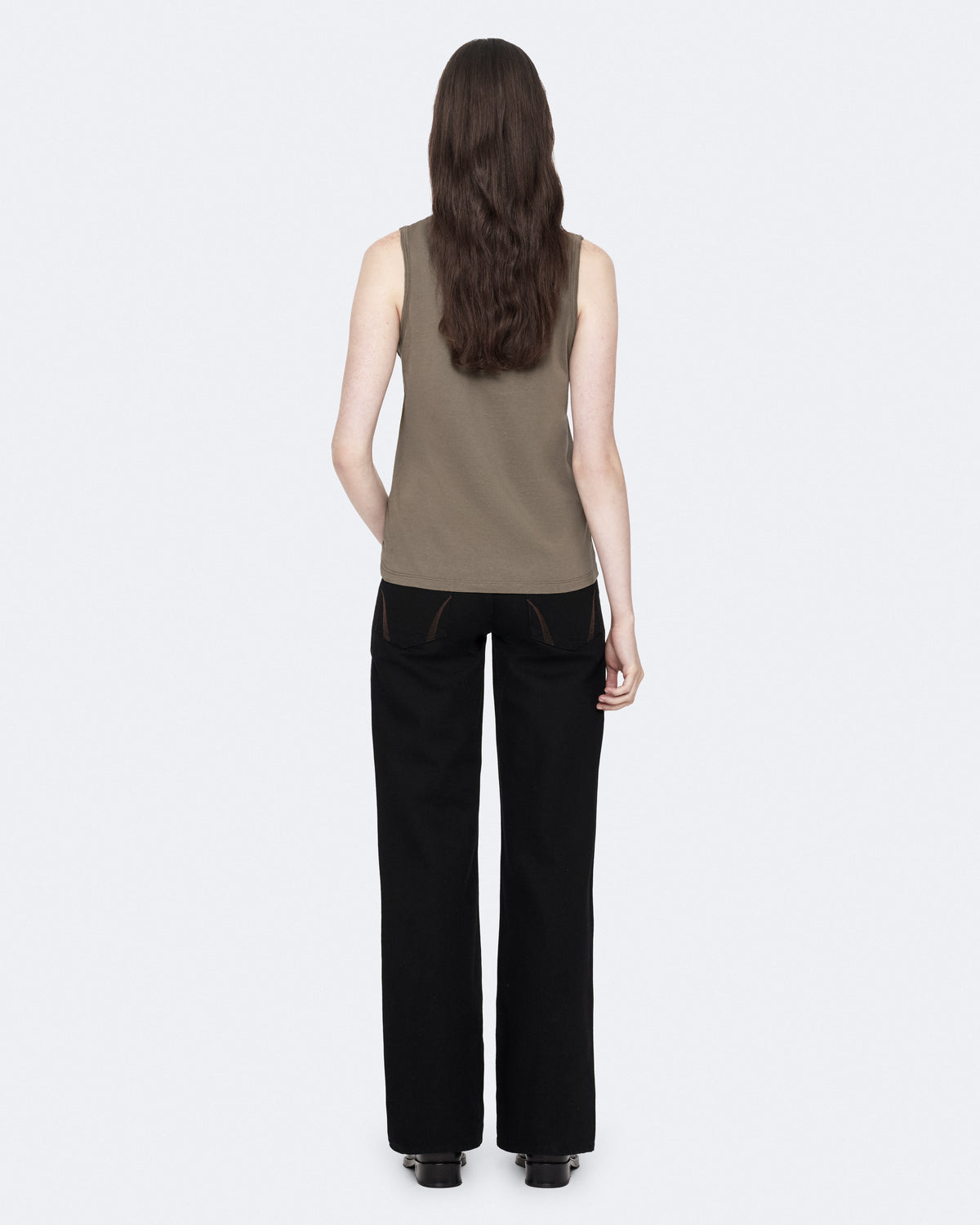 Black ג'ינס ארוך לנשים Nico - Wide Leg Fit ALLSAINTS