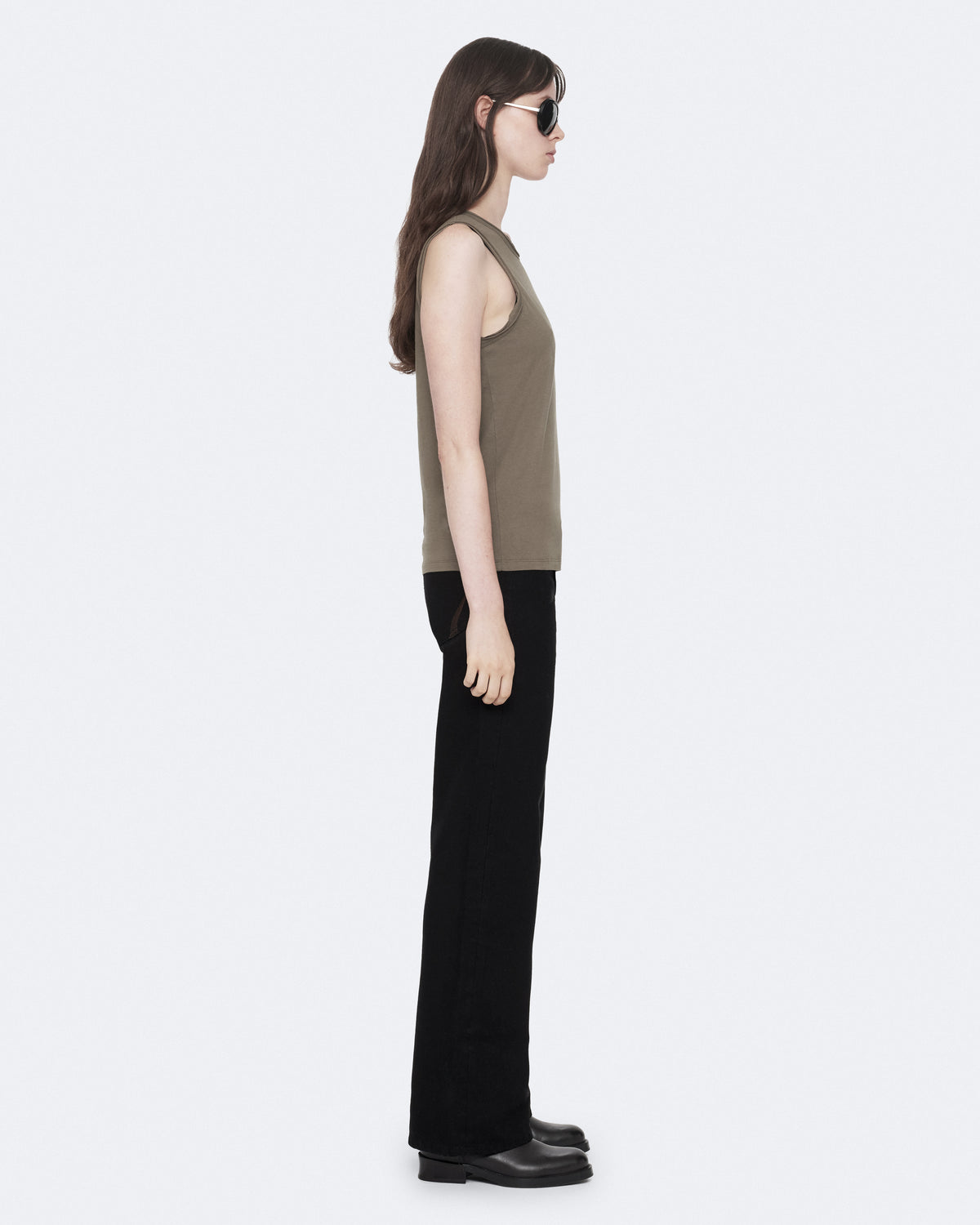 White Smoke ג'ינס ארוך לנשים Nico - Wide Leg Fit ALLSAINTS