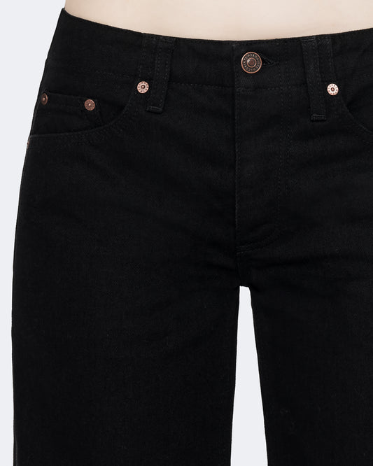 Black ג'ינס ארוך לנשים Nico - Wide Leg Fit ALLSAINTS