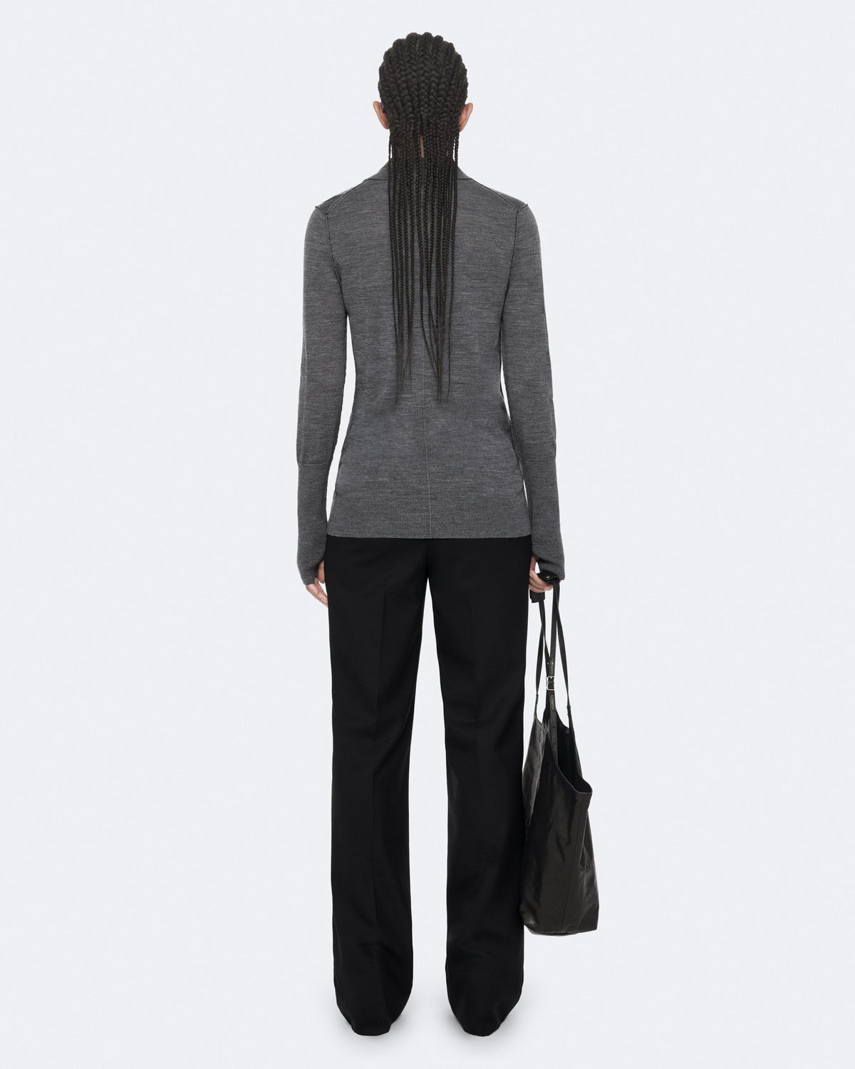 Black חולצת פולו ארוכה לנשים Martel ALLSAINTS