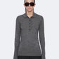 Dim Gray חולצת פולו ארוכה לנשים Martel ALLSAINTS