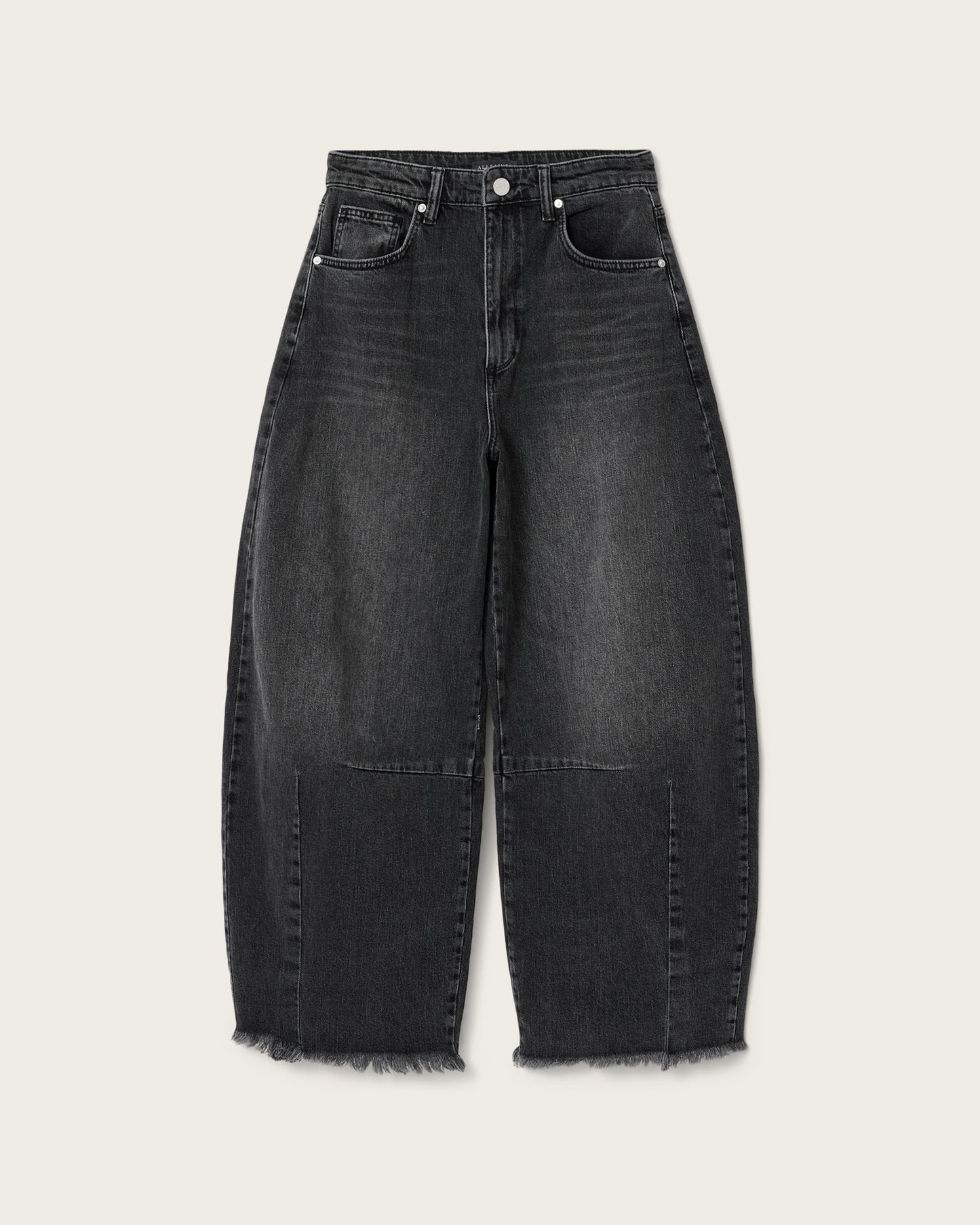 Dark Slate Gray ג'ינס ארוך לנשים Payton - Barrel Fit ALLSAINTS