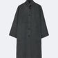 Dark Slate Gray Effie coat מעיל אופנה לנשים ALLSAINTS