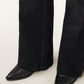 Black ג'ינס ארוך לנשים Ember Flared - Wide Fit ALLSAINTS