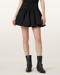 Antique White חצאית מיני לנשים Tulip Ponte ALLSAINTS