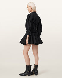 Seashell חצאית מיני לנשים Tulip Ponte ALLSAINTS