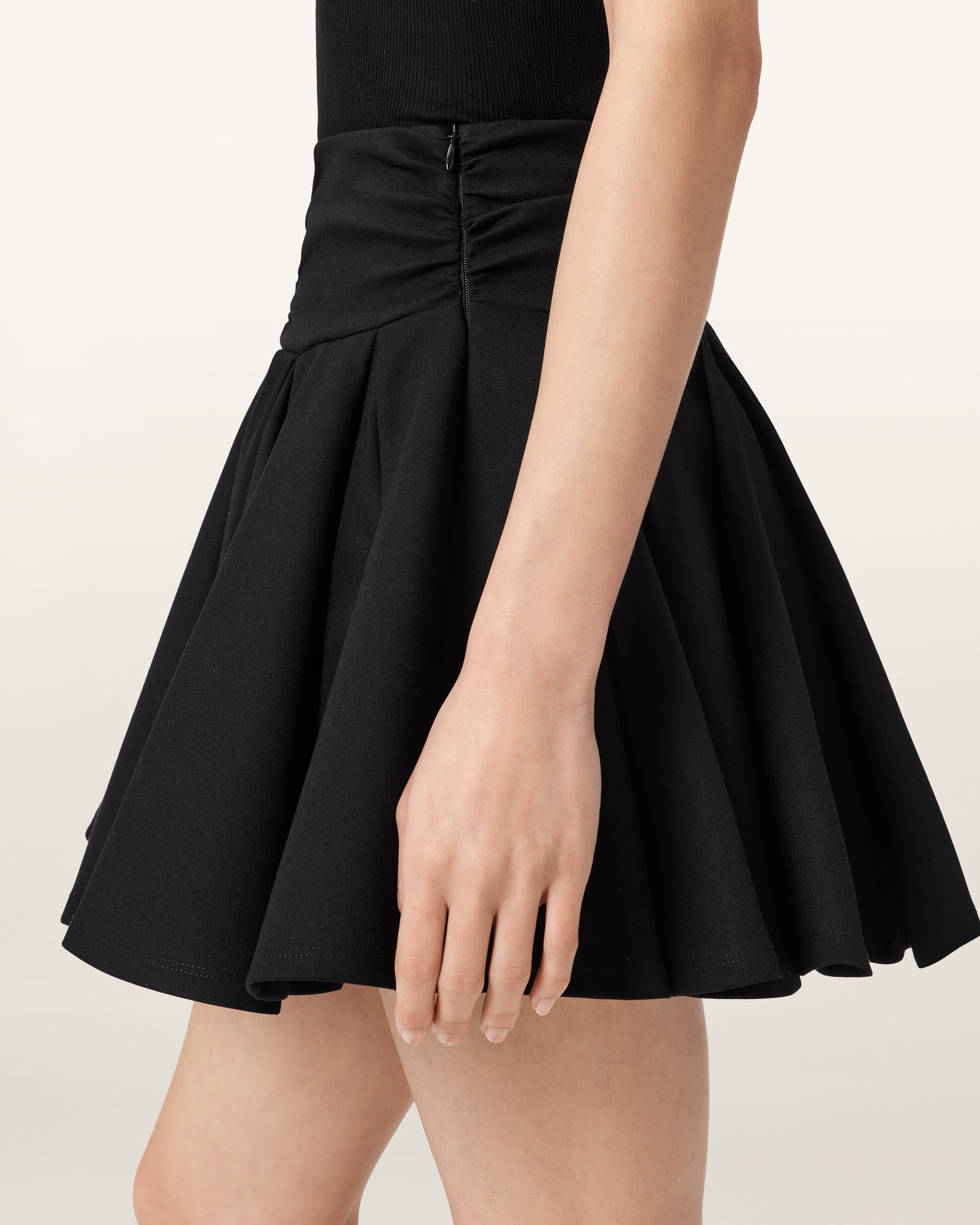 Seashell חצאית מיני לנשים Tulip Ponte ALLSAINTS