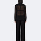 Black מכנסיים ארוכים לנשים Lycia ALLSAINTS