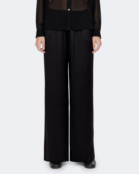 Black מכנסיים ארוכים לנשים Lycia ALLSAINTS