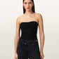Seashell טופ סטרפלס לנשים Cruz Bandeau ALLSAINTS