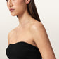 Seashell טופ סטרפלס לנשים Cruz Bandeau ALLSAINTS