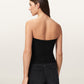 Seashell טופ סטרפלס לנשים Cruz Bandeau ALLSAINTS