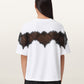 Seashell טי שירט קצרה לנשים Lisa Lace Amelie ALLSAINTS