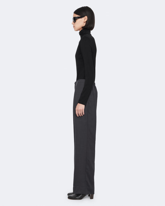Dark Slate Gray מכנסיים ארוכים לנשים Leonie ALLSAINTS