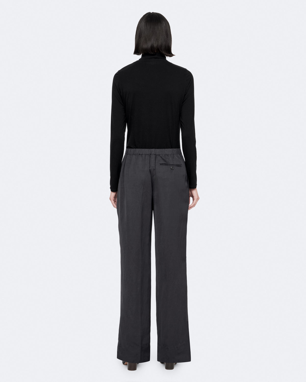 Dark Slate Gray מכנסיים ארוכים לנשים Leonie ALLSAINTS