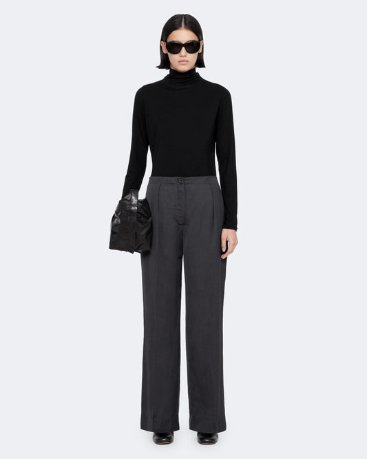 Dark Slate Gray מכנסיים ארוכים לנשים Leonie ALLSAINTS