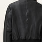 Dark Slate Gray ג'קט עור לנשים Orten ALLSAINTS