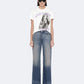 White Smoke ג'ינס ארוך לנשים Lou - Relaxed Fit ALLSAINTS