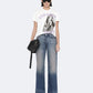 White Smoke ג'ינס ארוך לנשים Lou - Relaxed Fit ALLSAINTS