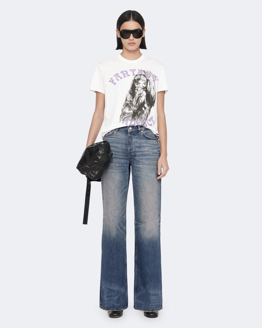 White Smoke ג'ינס ארוך לנשים Lou - Relaxed Fit ALLSAINTS
