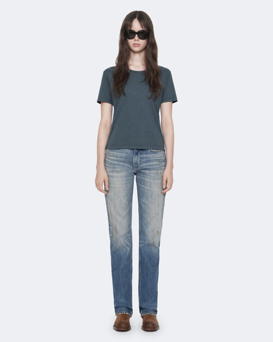 White Smoke ג'ינס ארוך לנשים Nat - Slim Fit ALLSAINTS