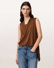 Seashell חולצה קצרה לנשים Adaline ALLSAINTS