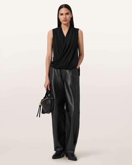 Seashell חולצה קצרה לנשים Adaline ALLSAINTS