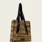 Lavender תיק צד  טקסטורת קש לנשים Lullah Straw Tote ALLSAINTS