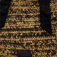 Black תיק צד  טקסטורת קש לנשים Lullah Straw Tote ALLSAINTS