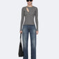 White Smoke סוודר לנשים Cruz ALLSAINTS