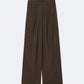 Dark Slate Gray Laura מכנסיים ארוכים לנשים ALLSAINTS
