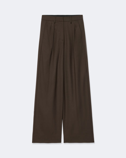 Dark Slate Gray Laura מכנסיים ארוכים לנשים ALLSAINTS