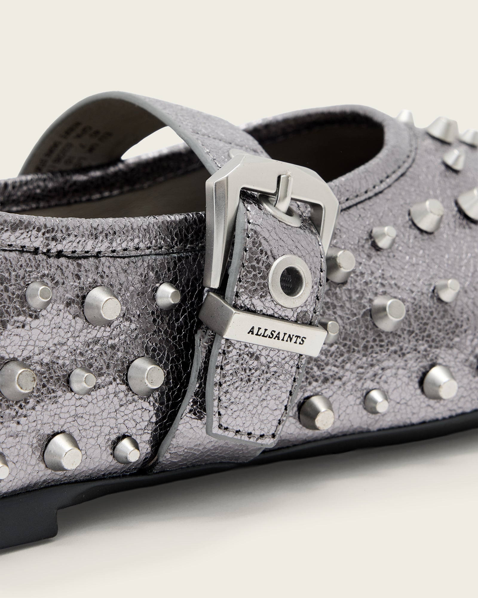 Dark Gray נעלי בובה לנשים Sabine ALLSAINTS