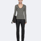 White Smoke סוודר פסים לנשים Kay ALLSAINTS