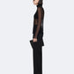 Black חולצה ארוכה לנשים Kumi ALLSAINTS
