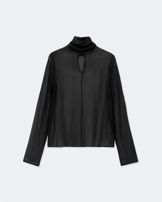 Dark Slate Gray חולצה ארוכה לנשים Kumi ALLSAINTS