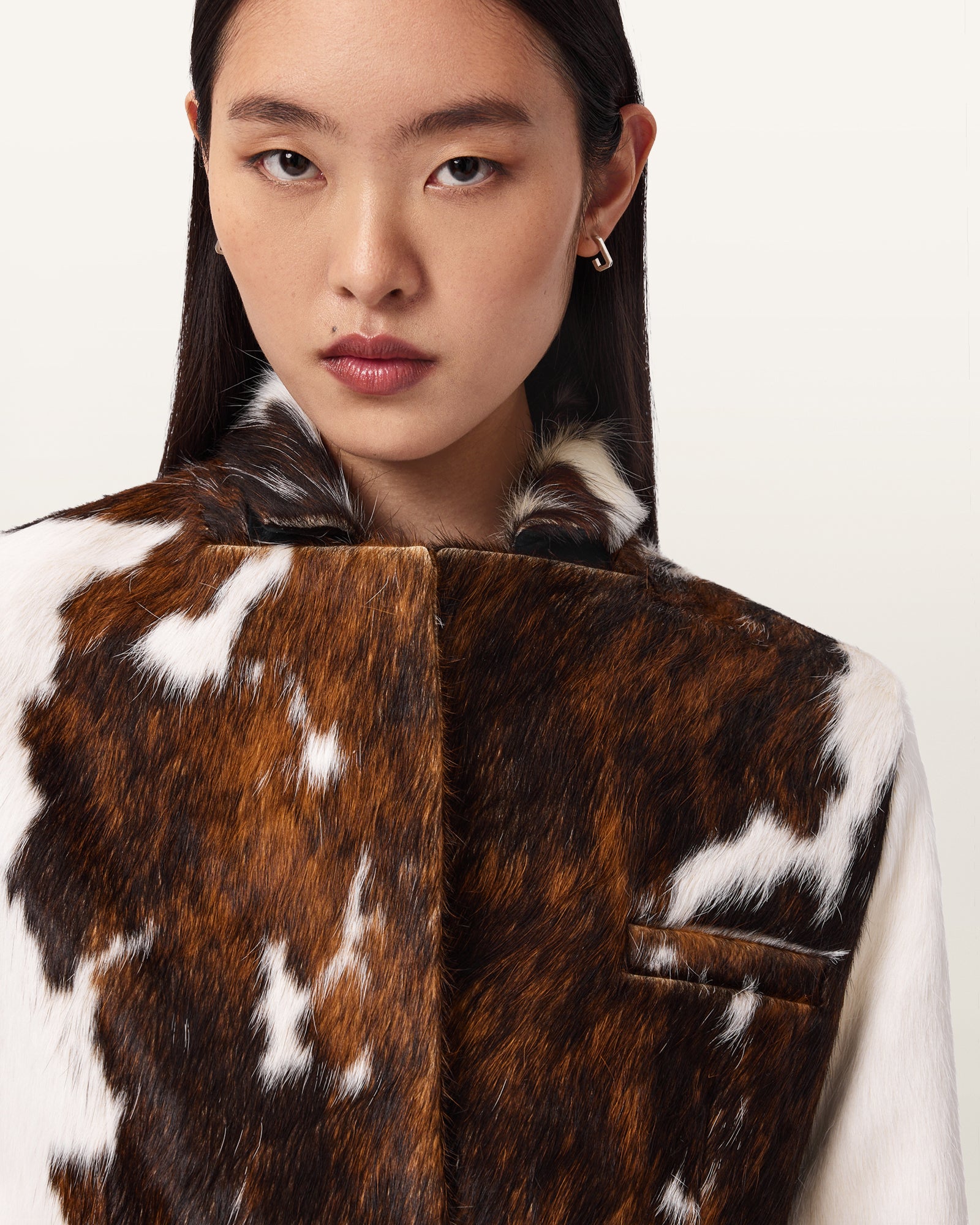 Seashell ג'קט בלייזר פרה לנשים Apton Dapple ALLSAINTS