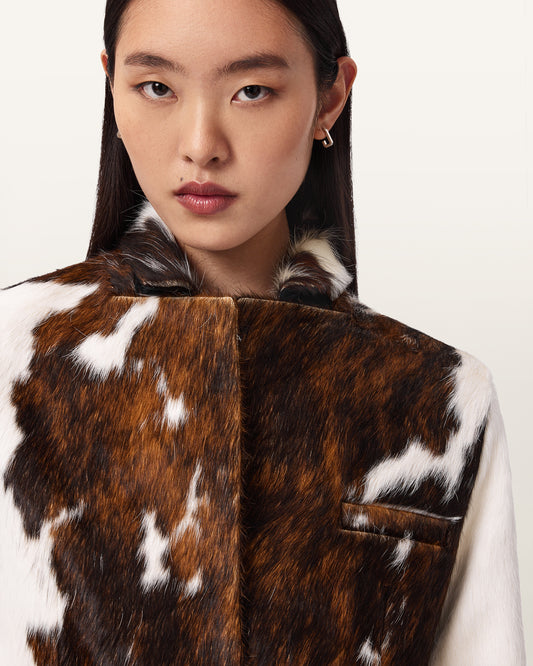 Seashell ג'קט בלייזר פרה לנשים Apton Dapple ALLSAINTS