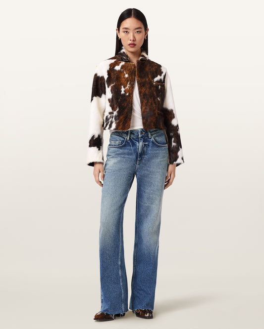 Seashell ג'קט בלייזר פרה לנשים Apton Dapple ALLSAINTS