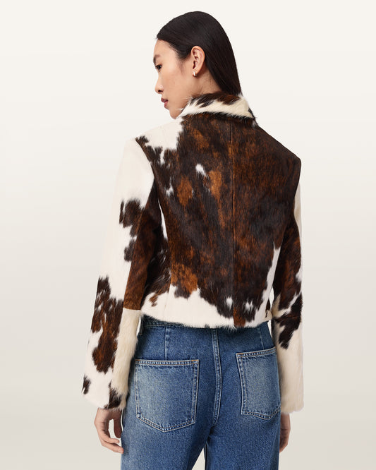 Seashell ג'קט בלייזר פרה לנשים Apton Dapple ALLSAINTS