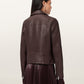 Seashell ג'קט עור לנשים Dalby ALLSAINTS